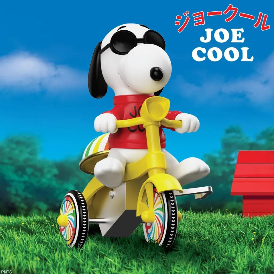 Designer Vinyl>Peanuts - Joe Cool (Red with Yellow Trike) Super Cycles 5" Vinyl Figure