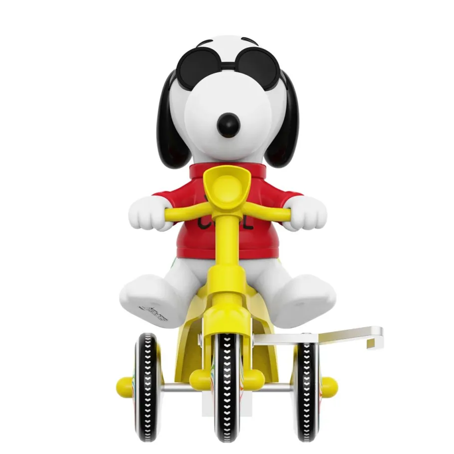 Designer Vinyl>Peanuts - Joe Cool (Red with Yellow Trike) Super Cycles 5" Vinyl Figure