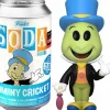 Funko Convention Exclusives>Pinocchio (1940) - Jiminy Cricket SODA Vinyl Figure (2024 Entertainment Expo Convention Exclusive)