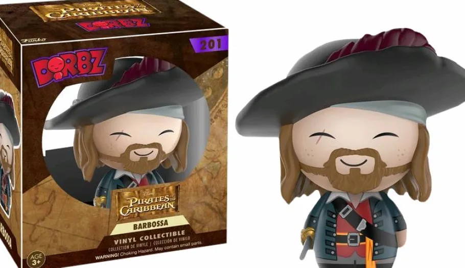 Designer Vinyl>Pirates of the Caribbean - Barbossa Dorbz Vinyl Figure