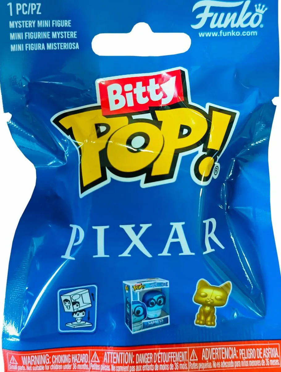 Blind Box>Pixar - Bitty Pop! Blind Bag Vinyl Figure (Single Unit)