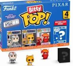 Blind Box>Pixar - Buzz Lightyear (XL-01), Sox, Red Panda Mei & Mystery Bitty Pop! Vinyl Figure 4-Pack