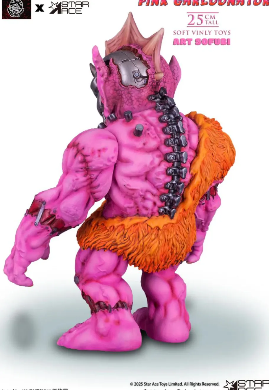 Designer Vinyl>Planet-X Asia - Pink Garloonator Art Sofubi 10" Soft Vinyl Figure