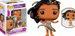 Standard Pop!>Pocahontas - Gold Ultimate Disney Princess Pop! Vinyl Figure with Enamel Pin (Funko / Popcultcha Exclusive)