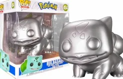 Super-Sized Pop!>Pokemon - Bulbasaur 25th Anniversary Siver Metallic 10" Pop! Vinyl Figure