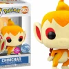 Standard Pop!>Pokemon - Chimchar Flocked Pop! Vinyl Figure (Popcultcha Exclusive)
