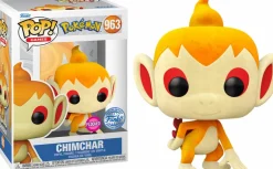 Standard Pop!>Pokemon - Chimchar Flocked Pop! Vinyl Figure (Popcultcha Exclusive)