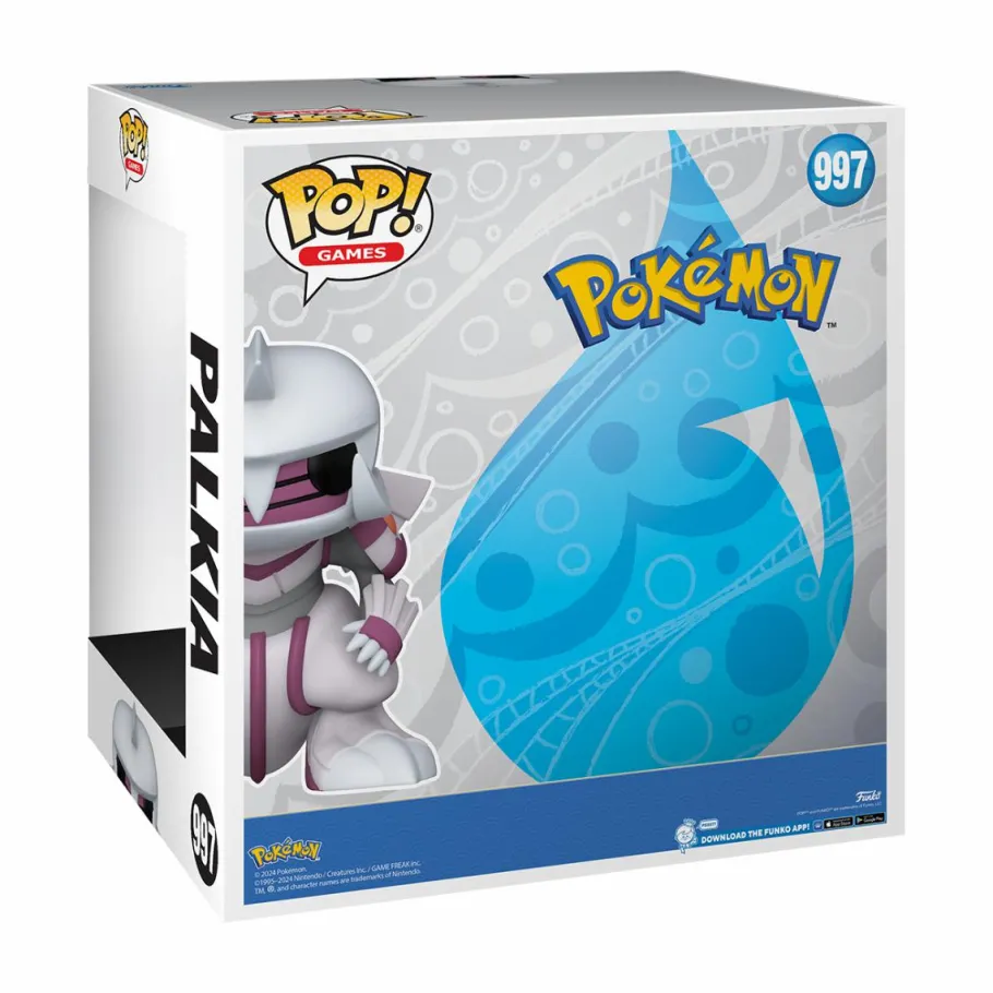 Funko Convention Exclusives>Pokemon - Palkia Jumbo Sized 10" Pop! Vinyl Figure (2024 Funkon London Convention Exclusive)