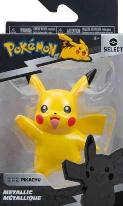 Designer Vinyl>Pokemon - Pikachu Select Metallic 4" Vinyl Figure