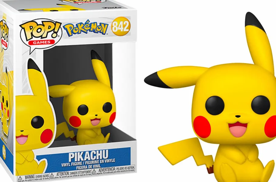 Standard Pop!>Pokemon - Pikachu Sitting Pop! Vinyl Figure
