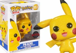 Standard Pop!>Pokemon - Pikachu Waving Diamond Glitter Pop! Vinyl Figure