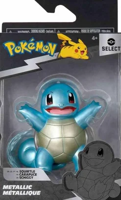 Designer Vinyl>Pokemon - Squirtle Select Metallic 4" Vinyl Figure