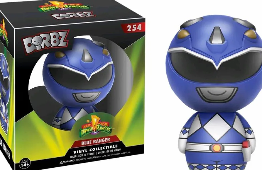 Designer Vinyl>Power Rangers - Blue Ranger Dorbz Vinyl Figure