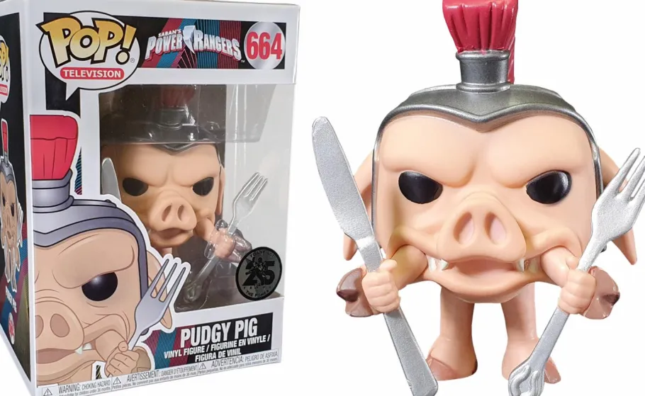 Standard Pop!>Power Rangers - Pudgy Pig Pop! Vinyl Figure