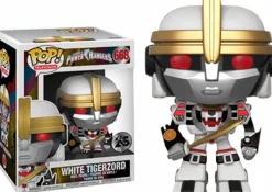 Super-Sized Pop!>Power Rangers - White Tigerzord 6” Super Sized Pop! Vinyl Figure