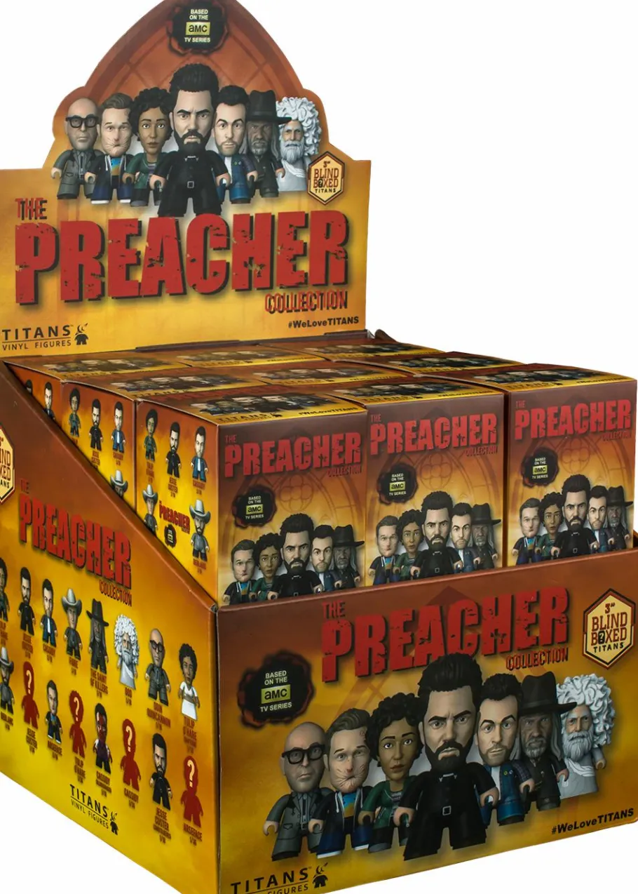 Blind Box>Preacher - Titans 3” Blind Box Vinyl Figures (Display of 18 Units)