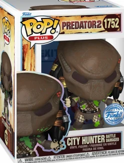 Standard Pop!>Predator 2 - City Hunter (Battled Damaged) Pop! Plus Vinyl Figure (Popcultcha Exclusive)