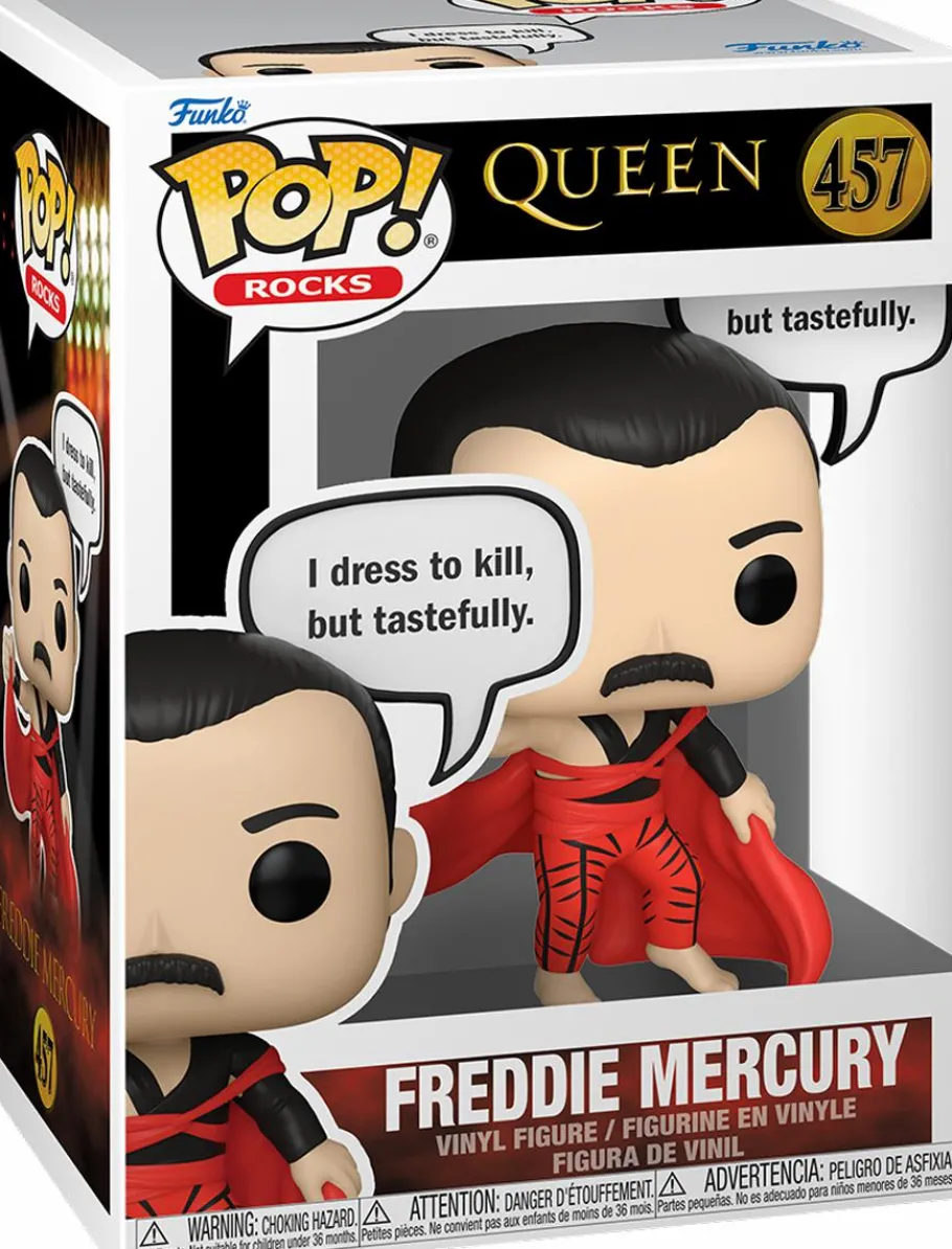 Standard Pop!>Queen - Freddie Mercury (I Dress to Kill) Pop! Vinyl Figure