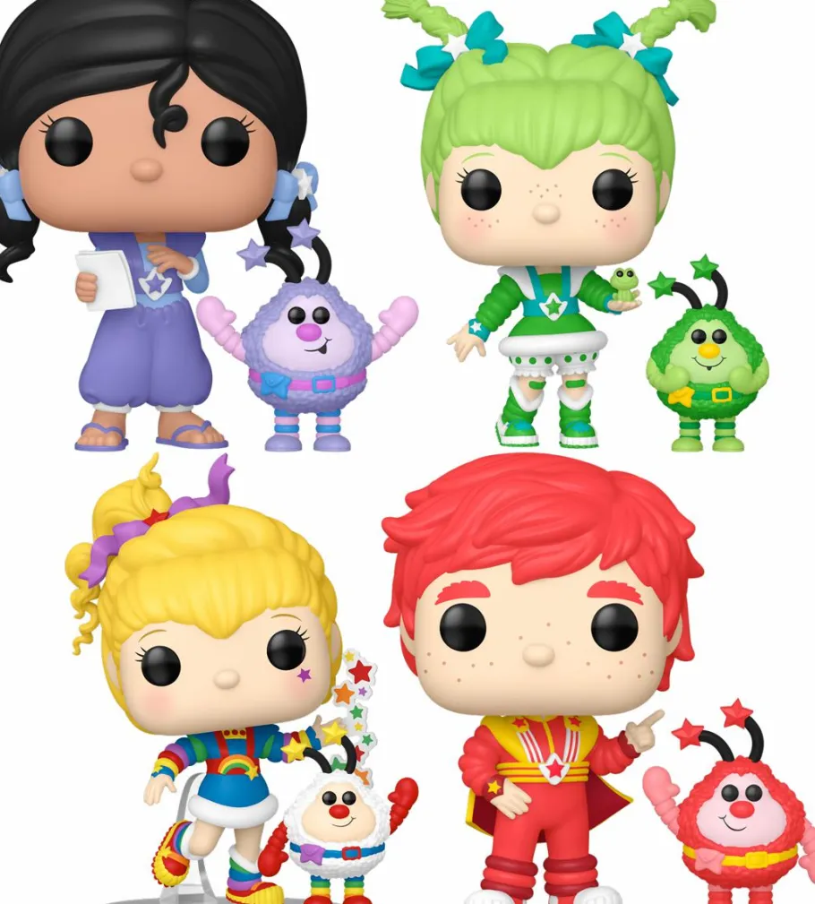 Pop! Bundles>Rainbow Brite - The Color Kids Pop! Vinyl Figure Bundle (Set of 4)