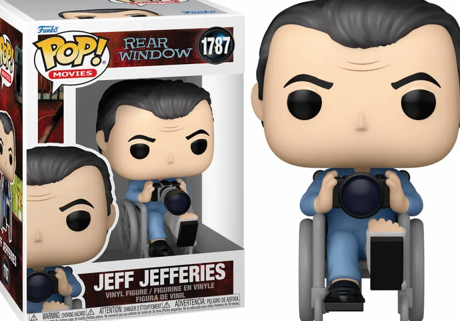 Standard Pop!>Rear Window (1954) - Jeff Jefferies Pop! Vinyl Figure
