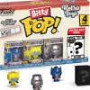 Blind Box>Retro Toys - Optimus Prime, Bumblebee, Megatron & Mystery Bitty Pop! Vinyl Figure 4-Pack