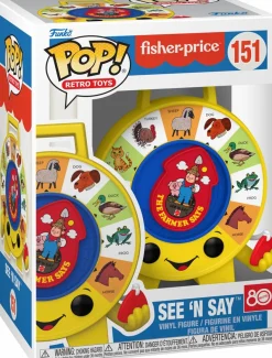 Standard Pop!>Retro Toys : Fisher-Price - See n' Say Pop! Vinyl Figure