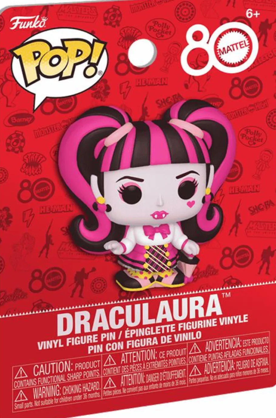 Blind Box>Retro Toys : Mattel - Pop! Pin Vinyl Figure (Display of 12)
