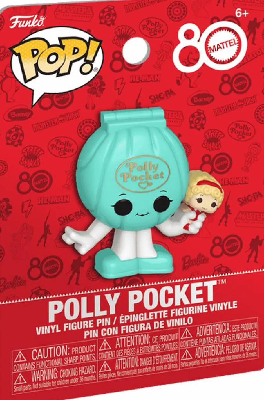 Blind Box>Retro Toys : Mattel - Pop! Pin Vinyl Figure (Display of 12)