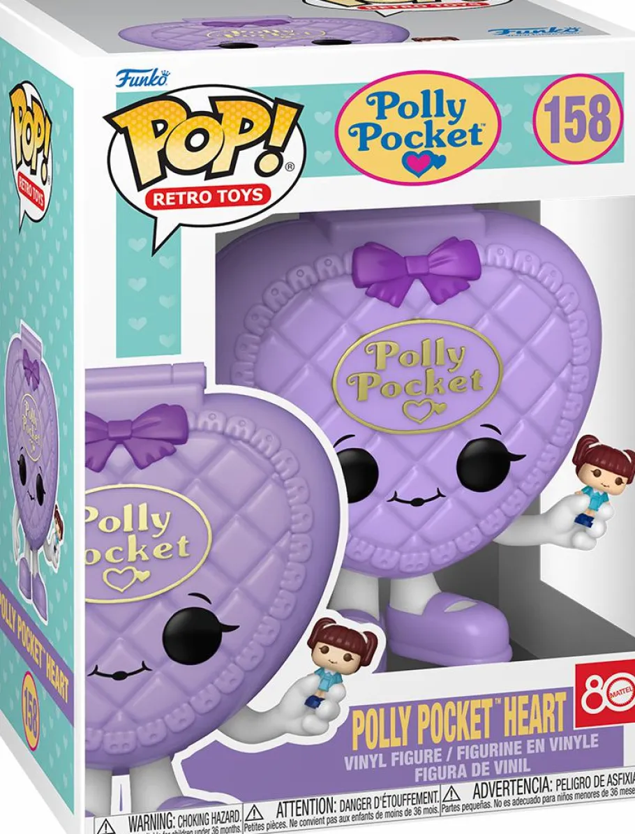 Standard Pop!>Retro Toys : Polly Pocket - Polly Pocket Heart Pop! Vinyl Figure