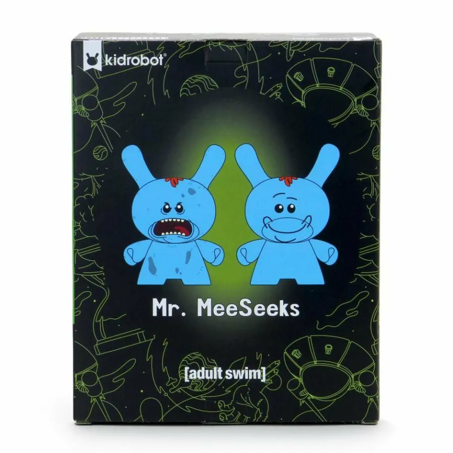 Dunny & Labbit>Rick and Morty - Mr Meeseeks Dunny 8" Vinyl Figure