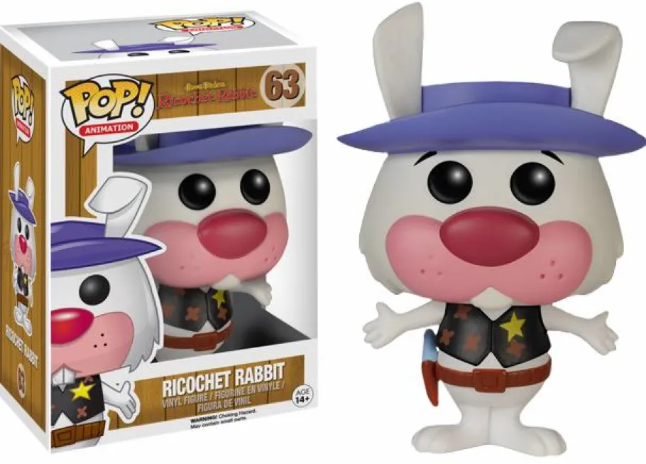 Standard Pop!>Hanna Barbera Ricochet Rabbit & Droop-a-Long - Ricochet Rabbit Pop! Vinyl Figure