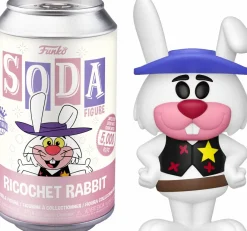 Designer Vinyl>Hanna Barbera Ricochet Rabbit & Droop-a-Long - Ricochet Rabbit Vinyl SODA Figure in Collector Can (International Edition)