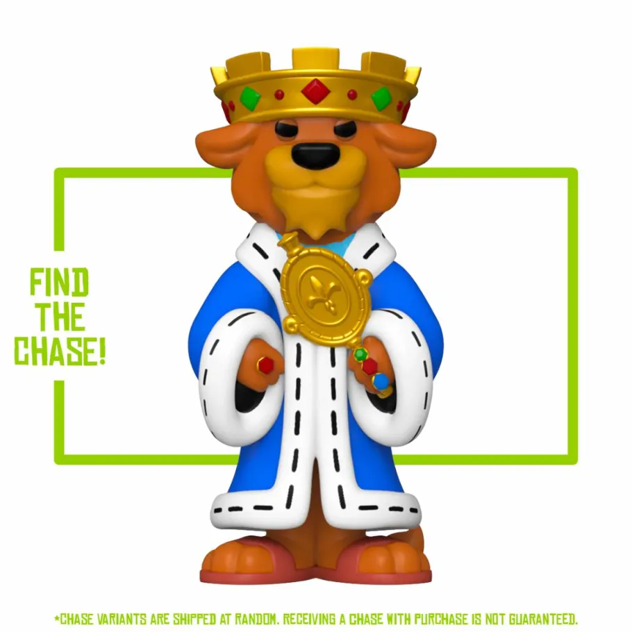 Designer Vinyl>Robin Hood (1973) - Prince John Rewind Vinyl Figure