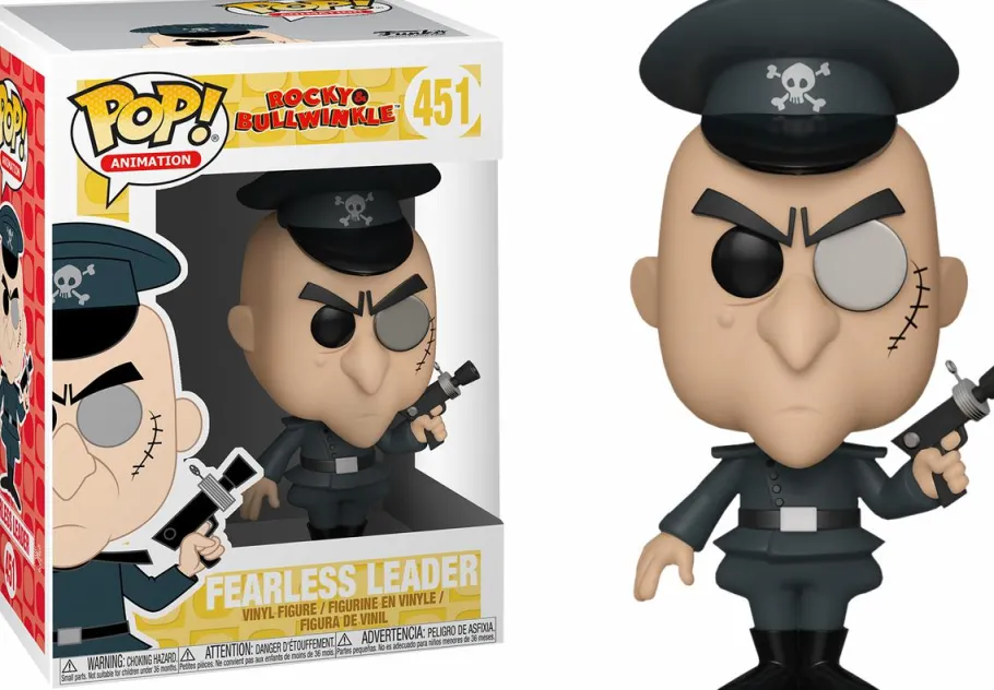Standard Pop!>Rocky and Bullwinkle Rocky & Bullwinkle - Fearless Leader Pop! Vinyl Figure