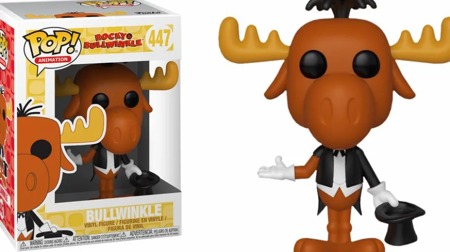 Standard Pop!>Rocky and Bullwinkle Rocky & Bullwinkle - Magician Bullwinkle Pop! Vinyl Figure