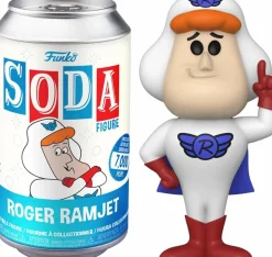 Designer Vinyl>None Roger Ramjet - Roger Ramjet Vinyl SODA Figure in Collector Can (International Edition)