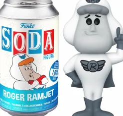 Designer Vinyl>None Roger Ramjet - Roger Ramjet Vinyl SODA Figure in Collector Can (International Edition)