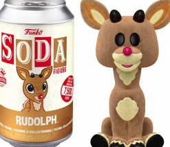 Designer Vinyl>Rudolph the Red Nosed Reindeer - Rudolph Vinyl SODA Figure in Collector Can (International Edition)