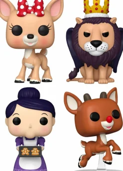 Pop! Bundles>Rudolph the Red Nosed Reindeer : 60th Anniversary - Christmas Town Pop! Vinyl Bundle (Set of 4)