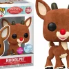 Standard Pop!>Rudolph the Red Nosed Reindeer Rudolph the Red-Nosed Reindeer - Rudolph Flocked Pop! Vinyl Figure