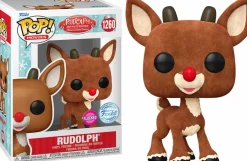 Standard Pop!>Rudolph the Red Nosed Reindeer Rudolph the Red-Nosed Reindeer - Rudolph Flocked Pop! Vinyl Figure