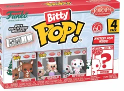 Blind Box>Rudolph the Red Nosed Reindeer Rudolph the Red-Nosed Reindeer (1964) - Charlie-in-the-Box, Rudolph, Misfit Elephant & Mystery 60th Anniversary Bitty Pop! Vinyl