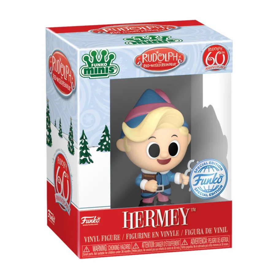 Blind Box>Rudolph the Red Nosed Reindeer Rudolph the Red-Nosed Reindeer - Mystery Minis Blind Box (Display of 12)