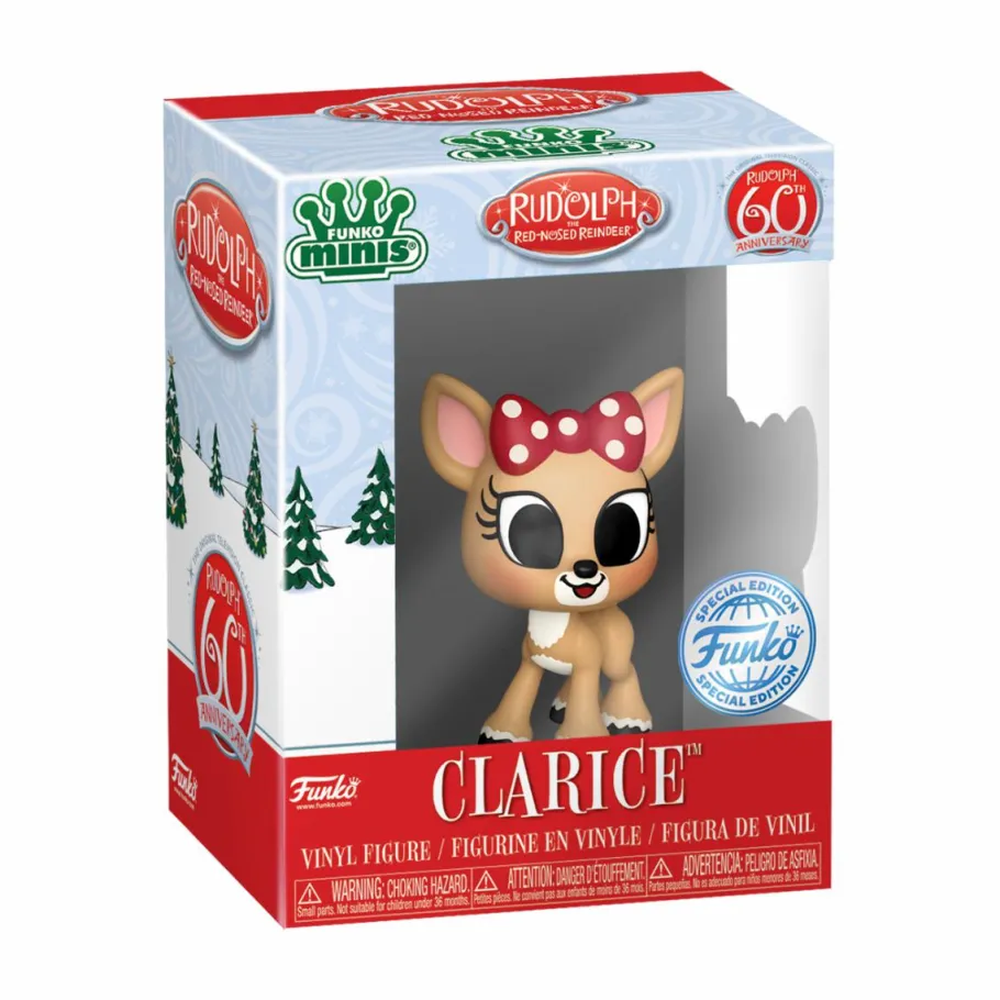 Blind Box>Rudolph the Red Nosed Reindeer Rudolph the Red-Nosed Reindeer - Mystery Minis Blind Box (Display of 12)