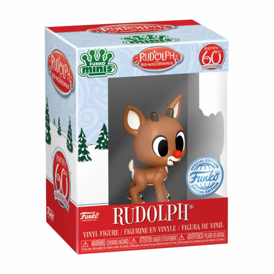 Blind Box>Rudolph the Red Nosed Reindeer Rudolph the Red-Nosed Reindeer - Mystery Minis Blind Box (Display of 12)