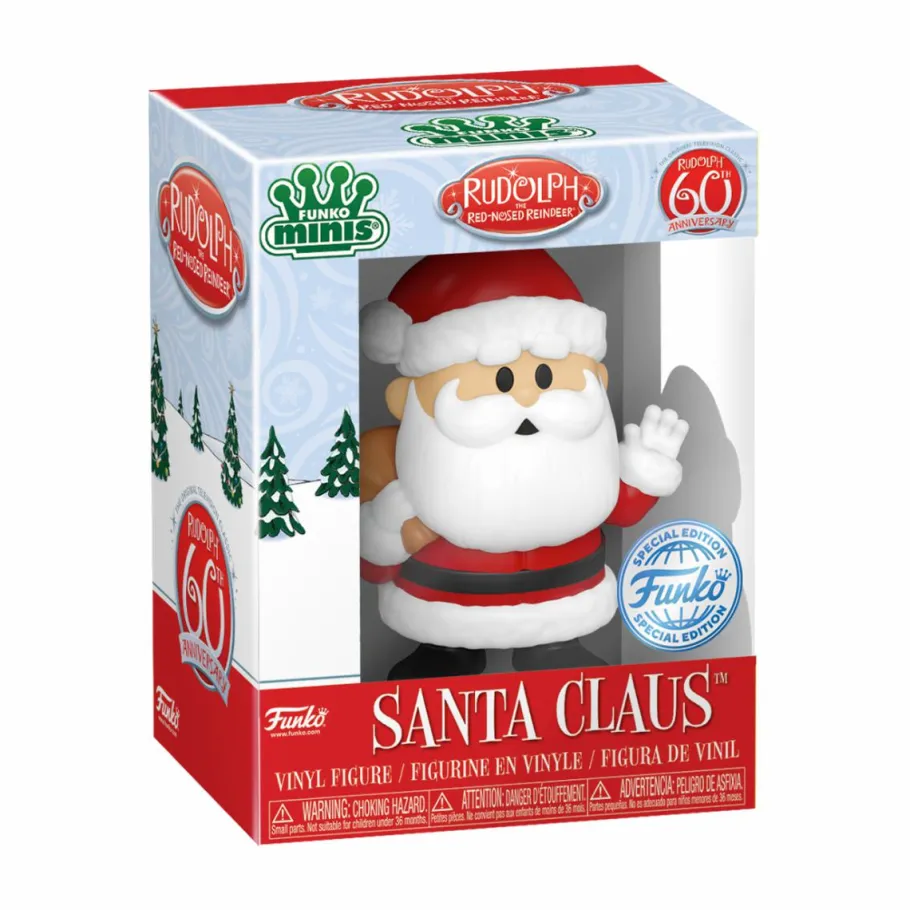 Blind Box>Rudolph the Red Nosed Reindeer Rudolph the Red-Nosed Reindeer - Mystery Minis Blind Box (Display of 12)