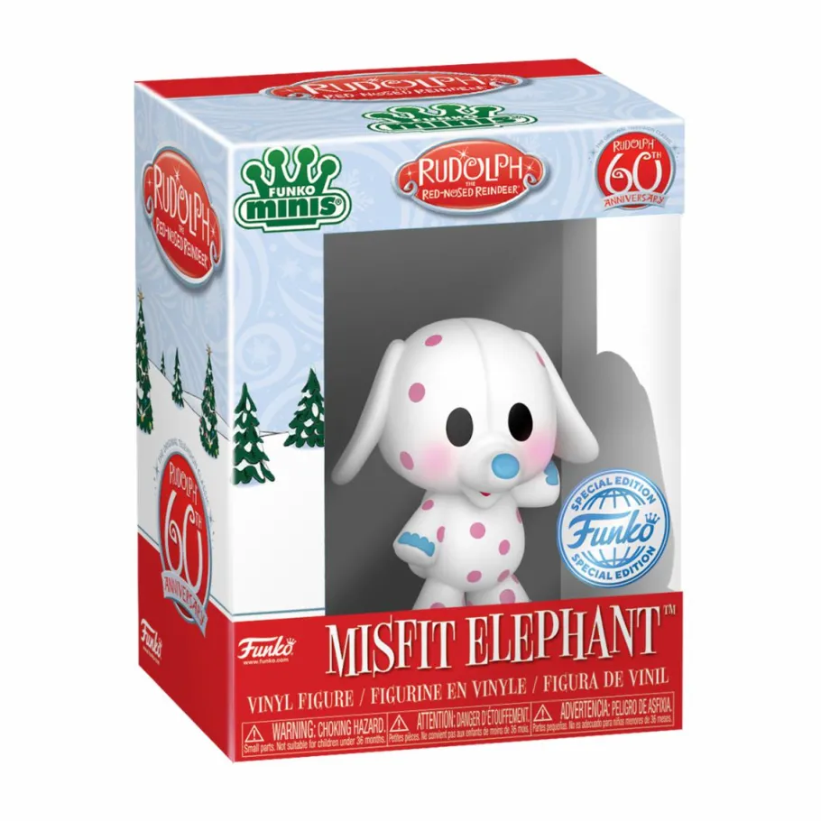 Blind Box>Rudolph the Red Nosed Reindeer Rudolph the Red-Nosed Reindeer - Mystery Minis Blind Box (Display of 12)