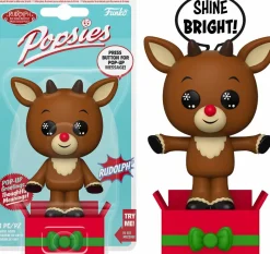 Designer Vinyl>Rudolph the Red Nosed Reindeer Rudolph the Red-Nosed Reindeer - Rudolph Popsies Vinyl Figure