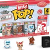 Blind Box>Rudolph the Red Nosed Reindeer Rudolph the Red-Nosed Reindeer (1964) - Bumble, Rudolph, Clarice & Mystery 60th Anniversary Bitty Pop! Vinyl Figure 4-Pack