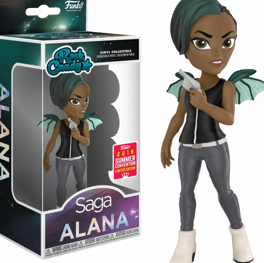 Funko Convention Exclusives>Saga - Alana Rock Candy 5" Vinyl Figure (2018 Summer Convention Exclusive)